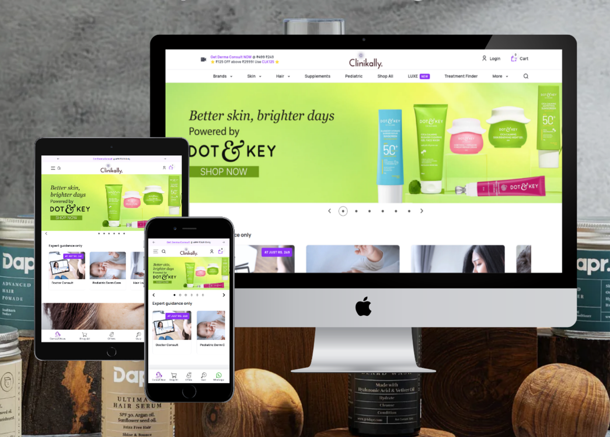 Clinikally — Dermatology-Led Skincare Commerce & Teleconsult Platform on Shopify