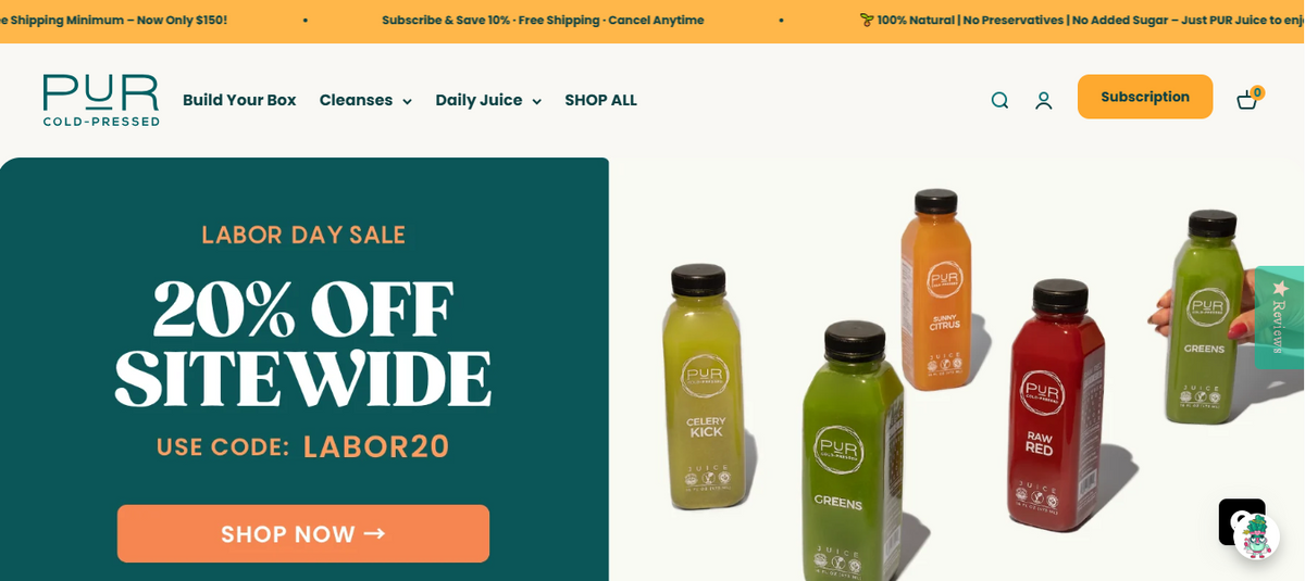 PUR Cold Pressed